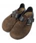 BIRKENSTOCK（ビルケンシュトック）の古着「ロンドン レザーシューズ」｜ブラック×ブラウン