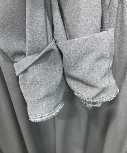 BEARDSLEY（ビアズリー）BEARDSLEY (ビアズリー) ジャージーギャザーワンピース ブラック サイズ:1の古着・服飾アイテム