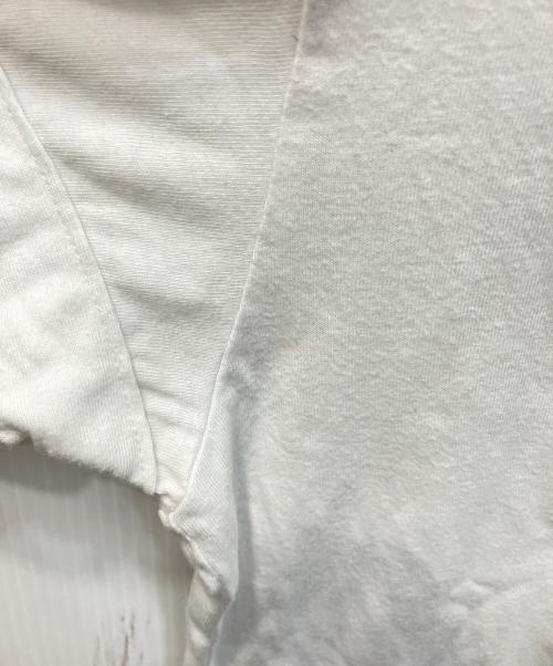 COMME des GARCONS（コムデギャルソン）COMME des GARCONS (コムデギャルソン) インサイドアウトTシャツ ホワイト サイズ:Lの古着・服飾アイテム