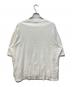 COMME des GARCONS HOMME (コムデギャルソン オム) HOMMEプリントオーバーサイズ綿度詰天竺Tシャツ ホワイト サイズ:M：7000円