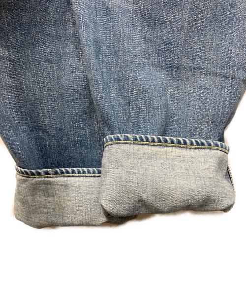 JUNYA WATANABE COMME des GARCONS（ジュンヤワタナベ コムデギャルソン）JUNYA WATANABE COMME des GARCONS (ジュンヤワタナベ コムデギャルソン) ROUGH PATCHED JEAN/リペア加工サルエルデニムパンツ インディゴ サイズ:Mの古着・服飾アイテム
