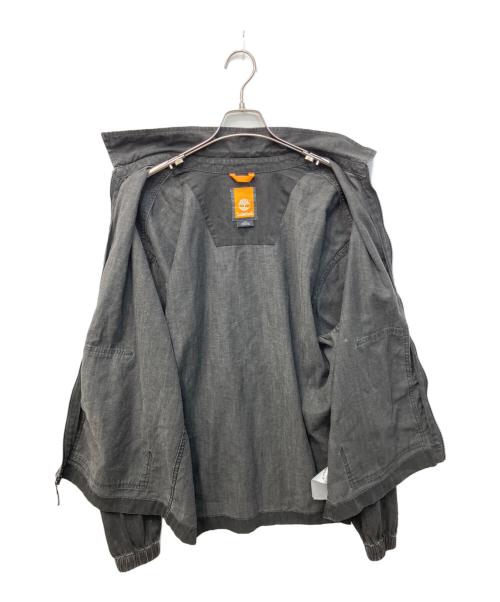 Timberland（ティンバーランド）Timberland (ティンバーランド) デニムジップブルゾン ブラック サイズ:Mの古着・服飾アイテム