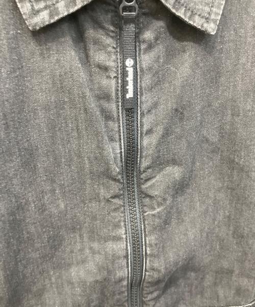 Timberland（ティンバーランド）Timberland (ティンバーランド) デニムジップブルゾン ブラック サイズ:Mの古着・服飾アイテム