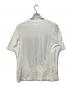 GROUND Y (グラウンドワイ) cotton Jersey Basic short sleeves Crack/コットンジャージーベーシックショートスリーブスクラック Tシャツ ホワイト サイズ:3：6000円