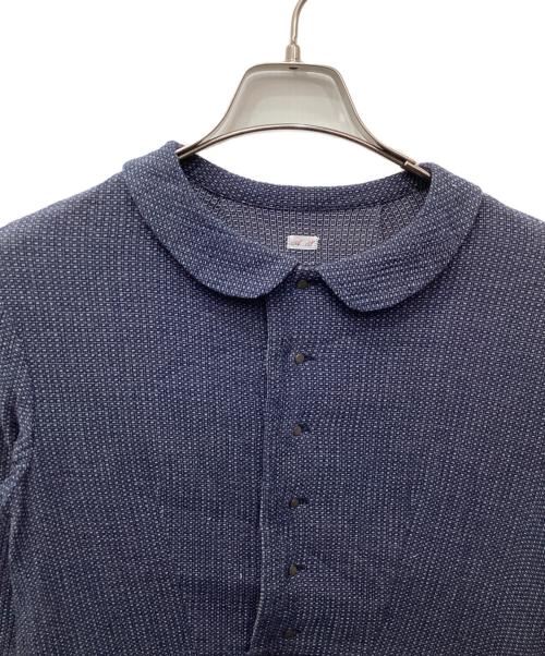 ARTS&SCIENCE（アーツアンドサイエンス）ARTS&SCIENCE (アーツアンドサイエンス) 丸襟ブラウスワンピース ネイビー サイズ:1の古着・服飾アイテム