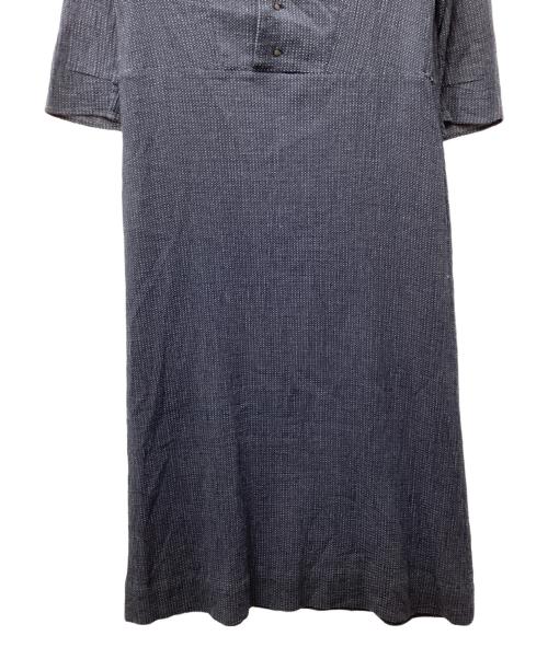 ARTS&SCIENCE（アーツアンドサイエンス）ARTS&SCIENCE (アーツアンドサイエンス) 丸襟ブラウスワンピース ネイビー サイズ:1の古着・服飾アイテム