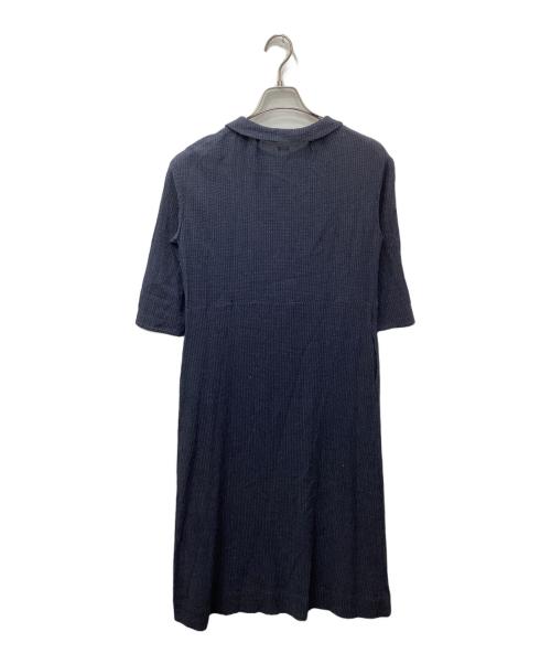 ARTS&SCIENCE（アーツアンドサイエンス）ARTS&SCIENCE (アーツアンドサイエンス) 丸襟ブラウスワンピース ネイビー サイズ:1の古着・服飾アイテム