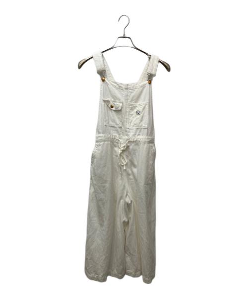 orSlow（オアスロウ）orSlow (オアスロウ) オーバーオール ホワイト サイズ:ＸＳの古着・服飾アイテム