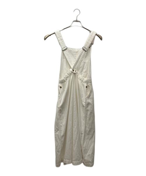 orSlow（オアスロウ）orSlow (オアスロウ) オーバーオール ホワイト サイズ:ＸＳの古着・服飾アイテム