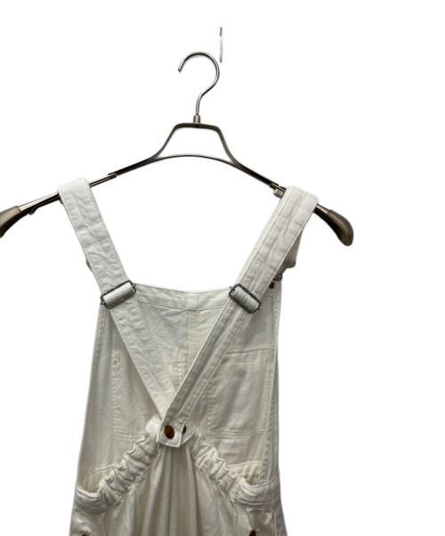 orSlow（オアスロウ）orSlow (オアスロウ) オーバーオール ホワイト サイズ:ＸＳの古着・服飾アイテム