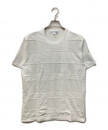 COMME des GARCONS SHIRT（コムデギャルソンシャツ）の古着「マルチステッチTシャツ」｜ホワイト