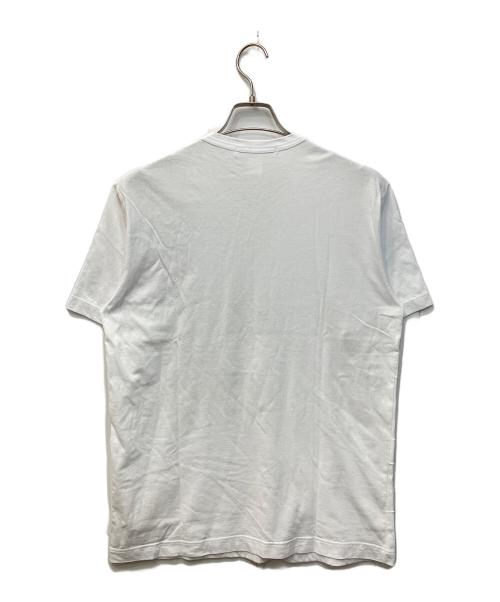COMME des GARCONS SHIRT（コムデギャルソンシャツ）COMME des GARCONS SHIRT (コムデギャルソンシャツ) マルチステッチTシャツ ホワイト サイズ:XLの古着・服飾アイテム