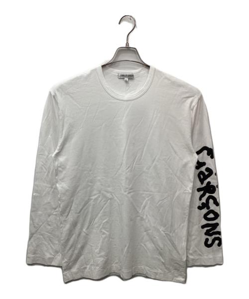 COMME des GARCONS（コムデギャルソン）COMME des GARCONS (コムデギャルソン) アームプリントカットソー ホワイト サイズ:XLの古着・服飾アイテム