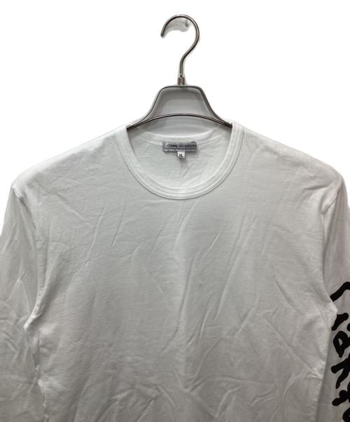 COMME des GARCONS（コムデギャルソン）COMME des GARCONS (コムデギャルソン) アームプリントカットソー ホワイト サイズ:XLの古着・服飾アイテム
