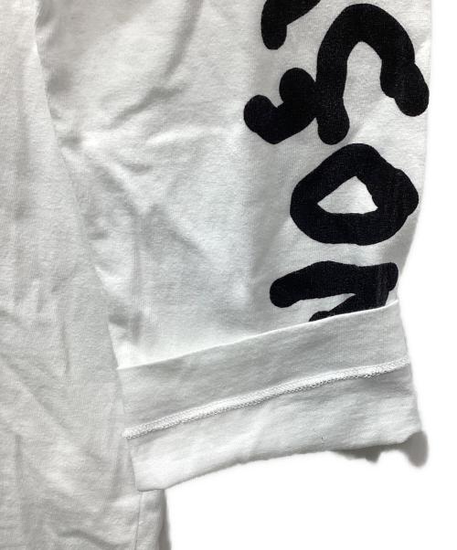 COMME des GARCONS（コムデギャルソン）COMME des GARCONS (コムデギャルソン) アームプリントカットソー ホワイト サイズ:XLの古着・服飾アイテム