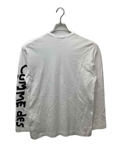 COMME des GARCONS（コムデギャルソン）COMME des GARCONS (コムデギャルソン) アームプリントカットソー ホワイト サイズ:XLの古着・服飾アイテム