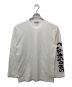 COMME des GARCONS（コムデギャルソン）の古着「アームプリントカットソー」｜ホワイト