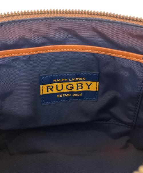 Rugby Ralph Lauren（ラグビーラルフローレン）Rugby Ralph Lauren (ラグビーラルフローレン) マルチジップポーチ レッドの古着・服飾アイテム