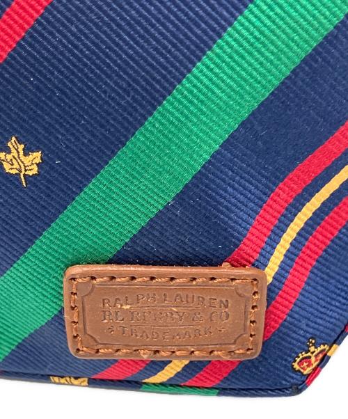 Rugby Ralph Lauren（ラグビーラルフローレン）Rugby Ralph Lauren (ラグビーラルフローレン) マルチジップポーチ レッドの古着・服飾アイテム