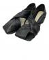 ALM.（アルム）の古着「HEIDI LEATHER PUMPS」｜ブラック