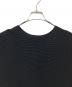 me ISSEY MIYAKE (ミーイッセイ ミヤケ) SQUARE STRETCH PLEATS ノースリーブカットソー ブラック サイズ:FREE：22000円