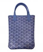 GOYARDゴヤール）の古着「Poitiers Tote PM / ポワティエ 2way ミニトートバッグ」｜ブルー