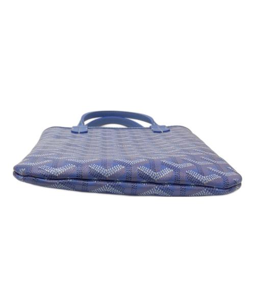 GOYARD（ゴヤール）GOYARD (ゴヤール) Poitiers Tote PM / ポワティエ 2way ミニトートバッグ ブルーの古着・服飾アイテム