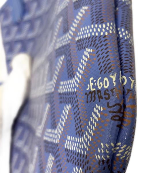 GOYARD（ゴヤール）GOYARD (ゴヤール) Poitiers Tote PM / ポワティエ 2way ミニトートバッグ ブルーの古着・服飾アイテム