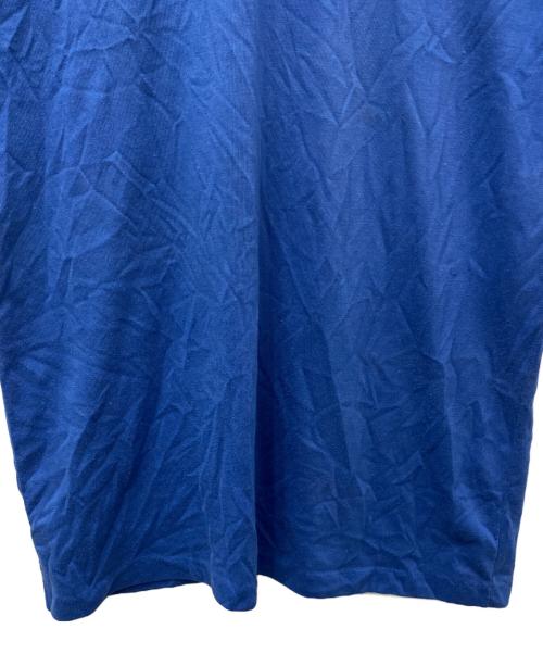 adidas（アディダス）adidas (アディダス) ラグランTシャツ ブルー サイズ:Lの古着・服飾アイテム