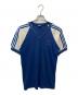 adidas（アディダス）の古着「ラグランTシャツ」｜ブルー