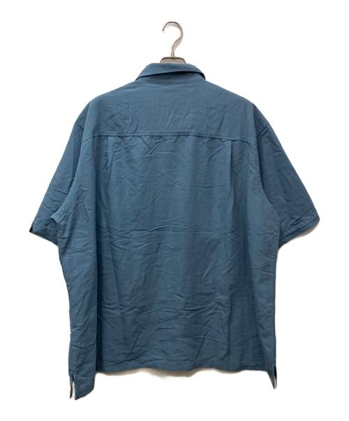 cubavera（キューバベラ）CUBAVERA (キューバベラ) レーヨンシャツ スカイブルー サイズ:3XLの古着・服飾アイテム