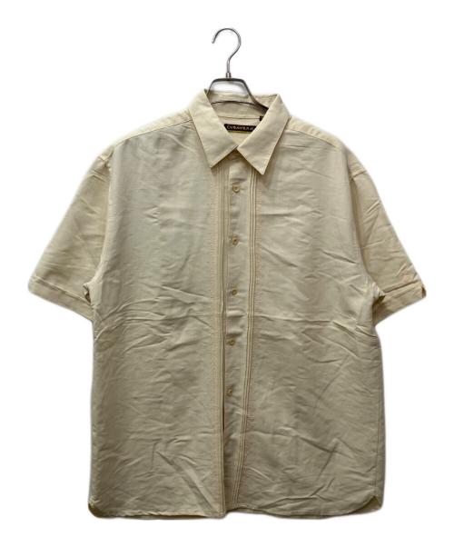 cubavera（キューバベラ）CUBAVERA (キューバベラ) 刺繍レーヨンシャツ アイボリー サイズ:XLの古着・服飾アイテム
