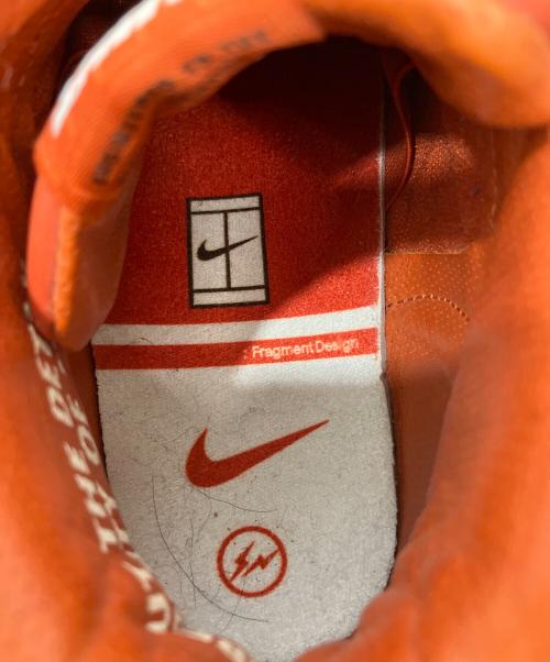 NIKE（ナイキ）NIKE (ナイキ) FRAGMENT DESIGN (フラグメントデザイン) AIR TRAINER 1 MID SP オレンジ サイズ:25.5cmの古着・服飾アイテム