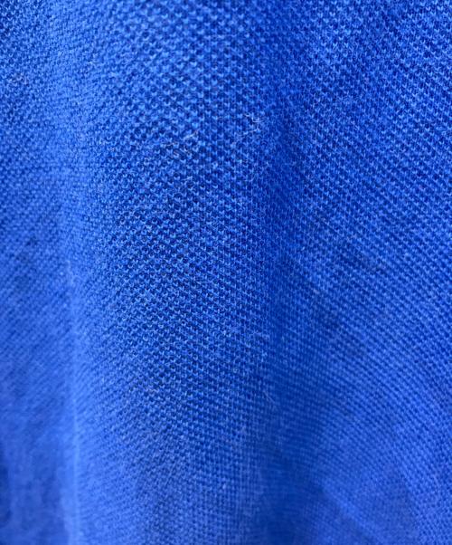 POLO RALPH LAUREN（ポロ・ラルフローレン）POLO RALPH LAUREN (ポロ・ラルフローレン) ビッグポニーポロシャツ ブルー×イエロー サイズ:XLの古着・服飾アイテム