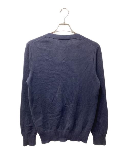 POLO RALPH LAUREN（ポロ・ラルフローレン）POLO RALPH LAUREN (ポロ・ラルフローレン) コットンニットカーディガン ネイビー サイズ:XLの古着・服飾アイテム