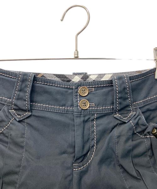 BURBERRY BLUE LABEL（バーバリー ブルー レーベル）BURBERRY BLUE LABEL (バーバリー ブルー レーベル) ナポレオンショーツ ブラック サイズ:38の古着・服飾アイテム