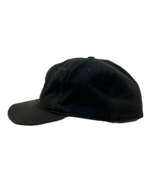 EBBETS FIELD FLANNELS（エベッツフィールドフランネルズ）EBBETS FIELD FLANNELS (エベッツフィールドフランネルズ) キャップ ブラックの古着・服飾アイテム