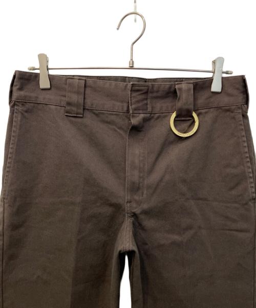 Dickies（ディッキーズ）Dickies (ディッキーズ) OUTERKNOWN (アウターノーン) テーパード ワーク コットン チノ パンツ ブラウン サイズ:32の古着・服飾アイテム