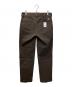 Dickies (ディッキーズ) OUTERKNOWN (アウターノーン) テーパード ワーク コットン チノ パンツ ブラウン サイズ:32：5000円
