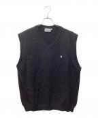 CarHarttカーハート）の古着「MADISON VEST SWEATER」｜ブラック