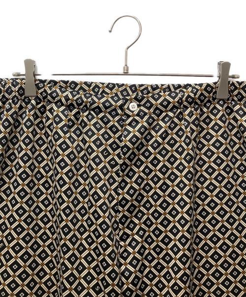 SUPREME（シュプリーム）SUPREME (シュプリーム) Satin Pajama Shirt セットアップ ベージュ×ブラック サイズ:Lの古着・服飾アイテム