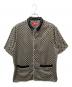 SUPREME (シュプリーム) Satin Pajama Shirt セットアップ ベージュ×ブラック サイズ:L：18000円