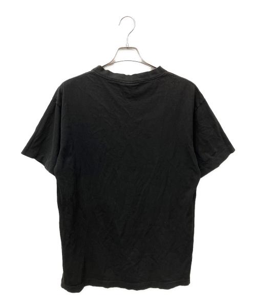 SAINT MICHAEL（セントマイケル）SAINT MICHAEL (セントマイケル) ロゴプリントTシャツ ブラック サイズ:Lの古着・服飾アイテム