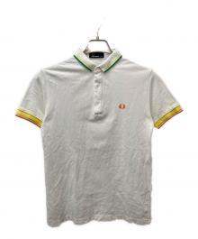 FRED PERRY（フレッドペリー）の古着「ポロシャツ」｜ホワイト
