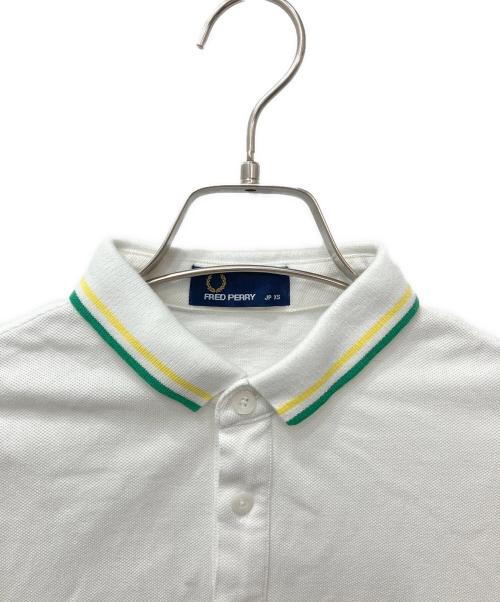 FRED PERRY（フレッドペリー）FRED PERRY (フレッドペリー) ポロシャツ ホワイト サイズ:XSの古着・服飾アイテム
