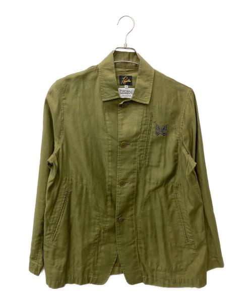 Needles（ニードルズ）Needles (ニードルズ) BEAMS (ビームス) シャツジャケット カーキ サイズ:XSの古着・服飾アイテム