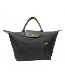 LONGCHAMP（ロンシャン）の古着「ル プリアージュハンドバッグ」｜グレー