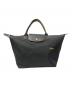 LONGCHAMP（ロンシャン）の古着「ル プリアージュハンドバッグ」｜グレー