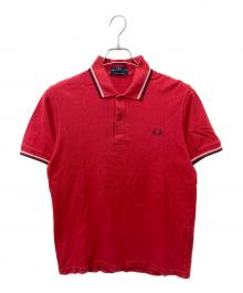 FRED PERRY（フレッドペリー）の古着「ポロシャツ」｜レッド