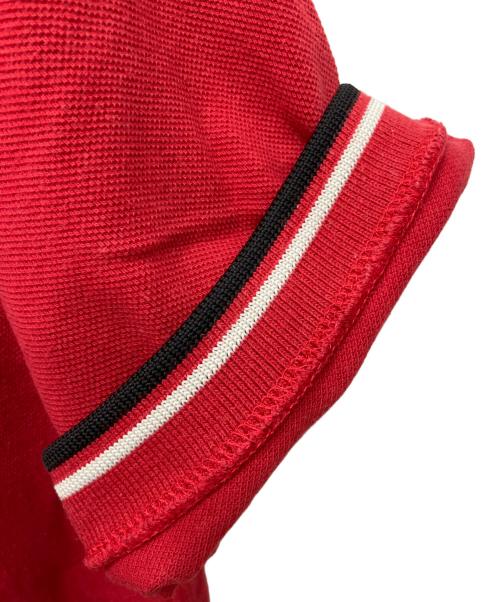 FRED PERRY（フレッドペリー）FRED PERRY (フレッドペリー) ポロシャツ レッド サイズ:38の古着・服飾アイテム